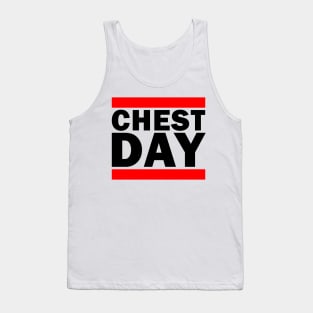 Chest Day Gym Parody Shirt (For Light Colored Shirts) Tank Top